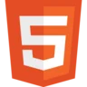 HTML5 logo, representing proficiency in HTML.