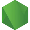 Node.js logo, representing proficiency in Node.js.